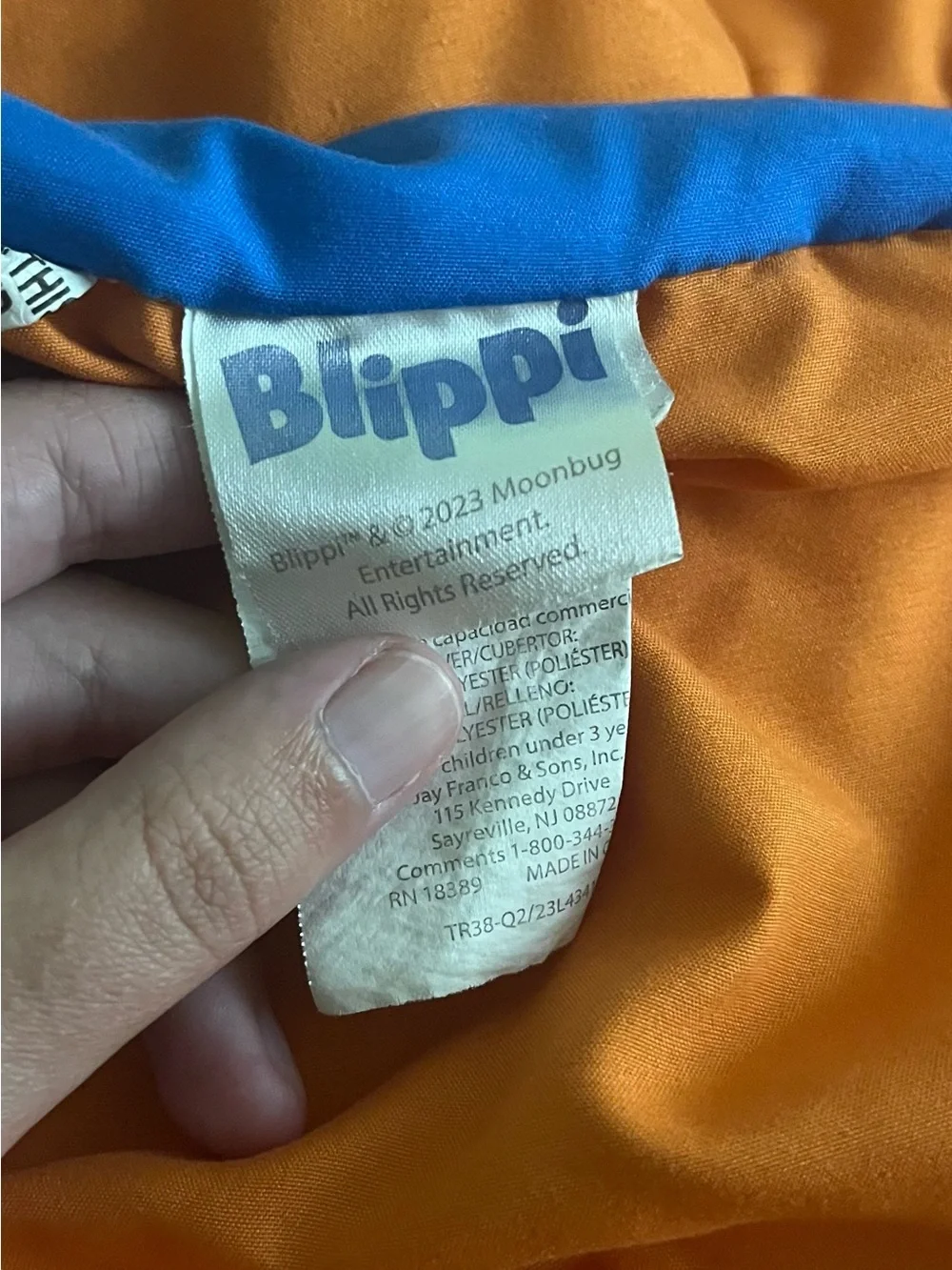 Blippi Twin Size Bed Set